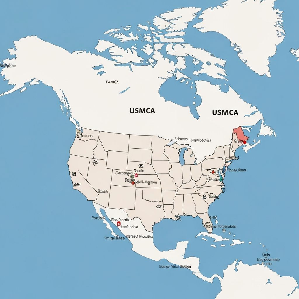 USMCA Coverage Map