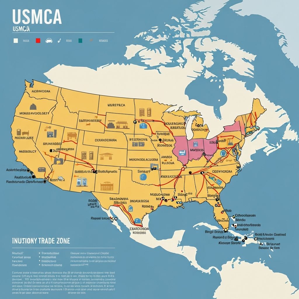 USMCA coverage map